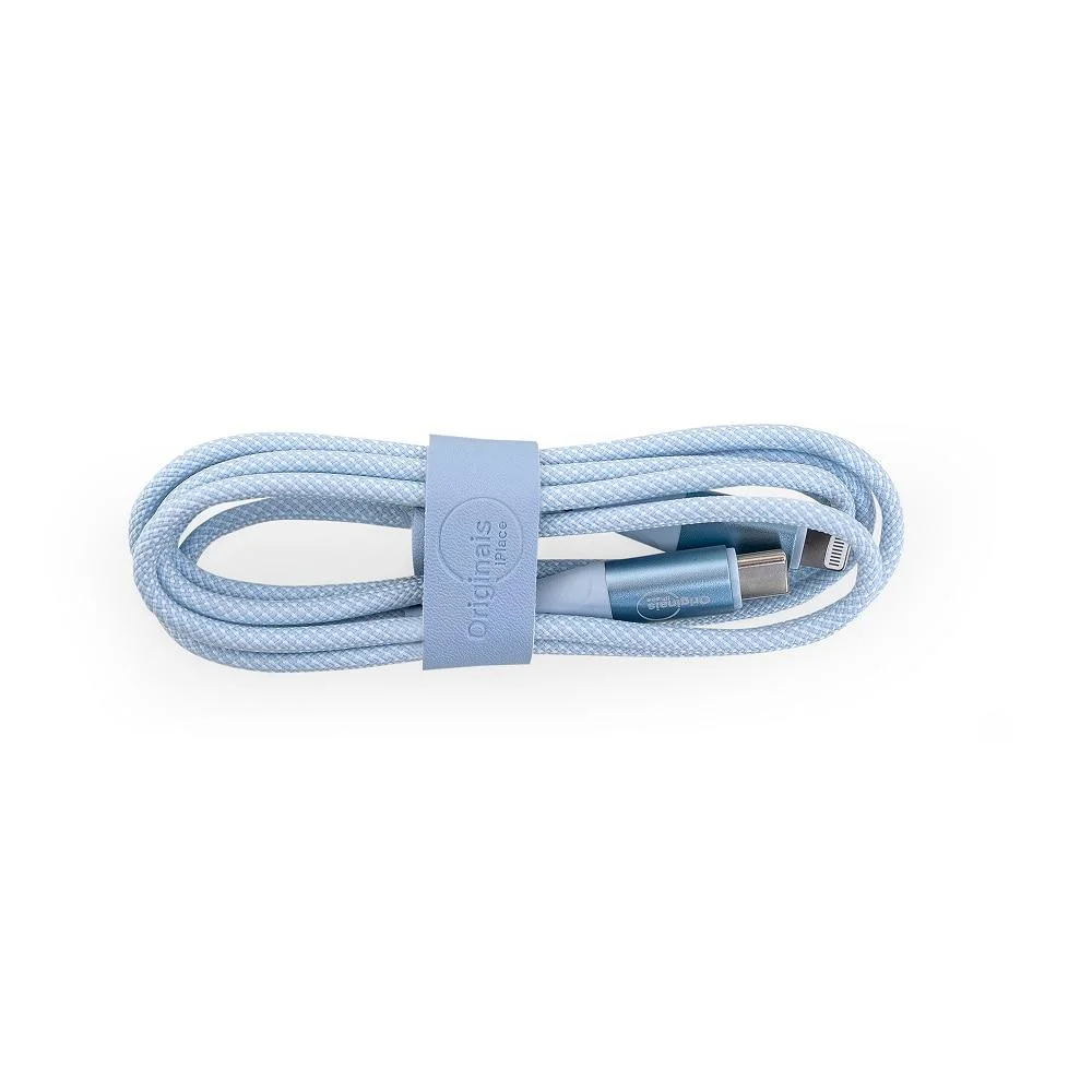 Imagem 5 de 5 do produto Cabo Usb-c Para Lightning 1,2 M,   Iplace, Azul