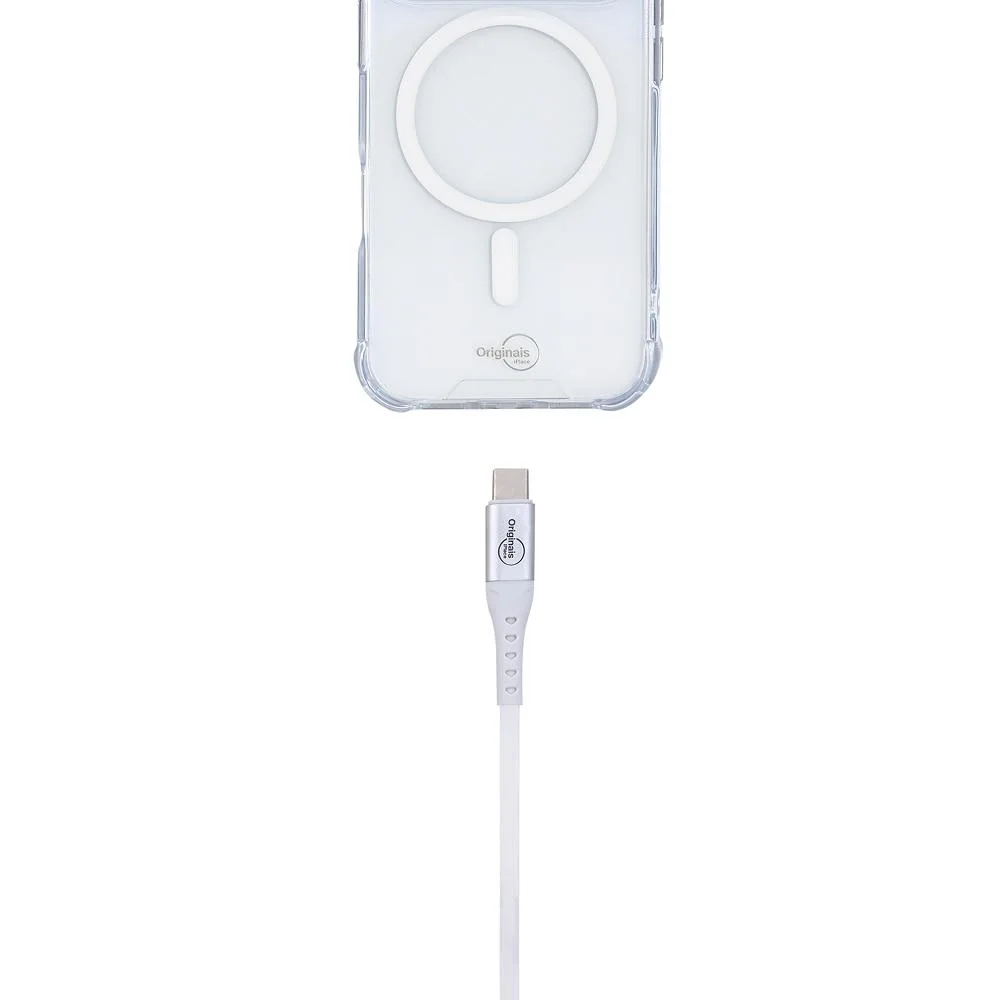 Imagem 3 de 5 do produto Cabo Usb-c Para Usb-c 1,2 M,   Iplace, Branco