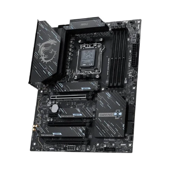Imagem 4 de 5 do produto Placa Mãe Msi X870e Gaming Plus Wifi Am5 4xDDR5 Chipset Amd X870e Atx