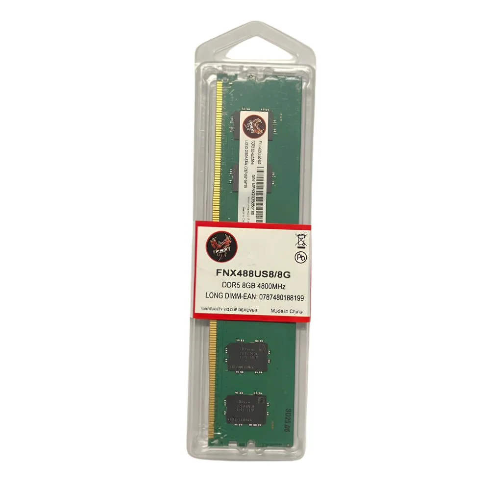 Memória 8GB Ddr5 4800mhz Fnx - Para Desktop - Fnx488us8/8g Memória 8GB Ddr5 4800mhz Fnx - Para Desktop - Fnx488us8/8g