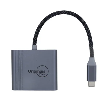 Adaptador Multiportas 3 Em 1,   Iplace