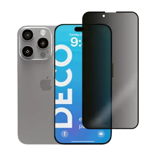 Imagem 2 de 3 do produto Película De Vidro 3d Tela Toda Privacidade Anti Espião Compatível Para Iphone 12 E 12 Pro