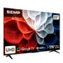 Smart TV Semp 55 Polegadas LED HVA 4K S62 WiFi Bluetooth Google TV 3 HDMI HDR10+ Dolby Audio 55S62 10