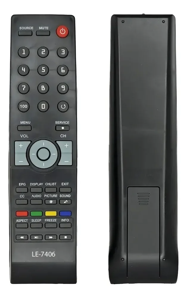 Imagem 2 de 3 do produto Controle Remoto Para Tv Aoc Televisão Lcd/LED Sky7406