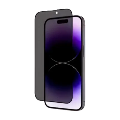 Película Privacidade 3d Vidro Compatível Para Iphone 13 Pro Max E 14 Plus