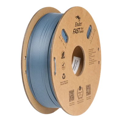 Filamento Ender Fast Pla Creality 1.75mm 1kg - Cinza Claro