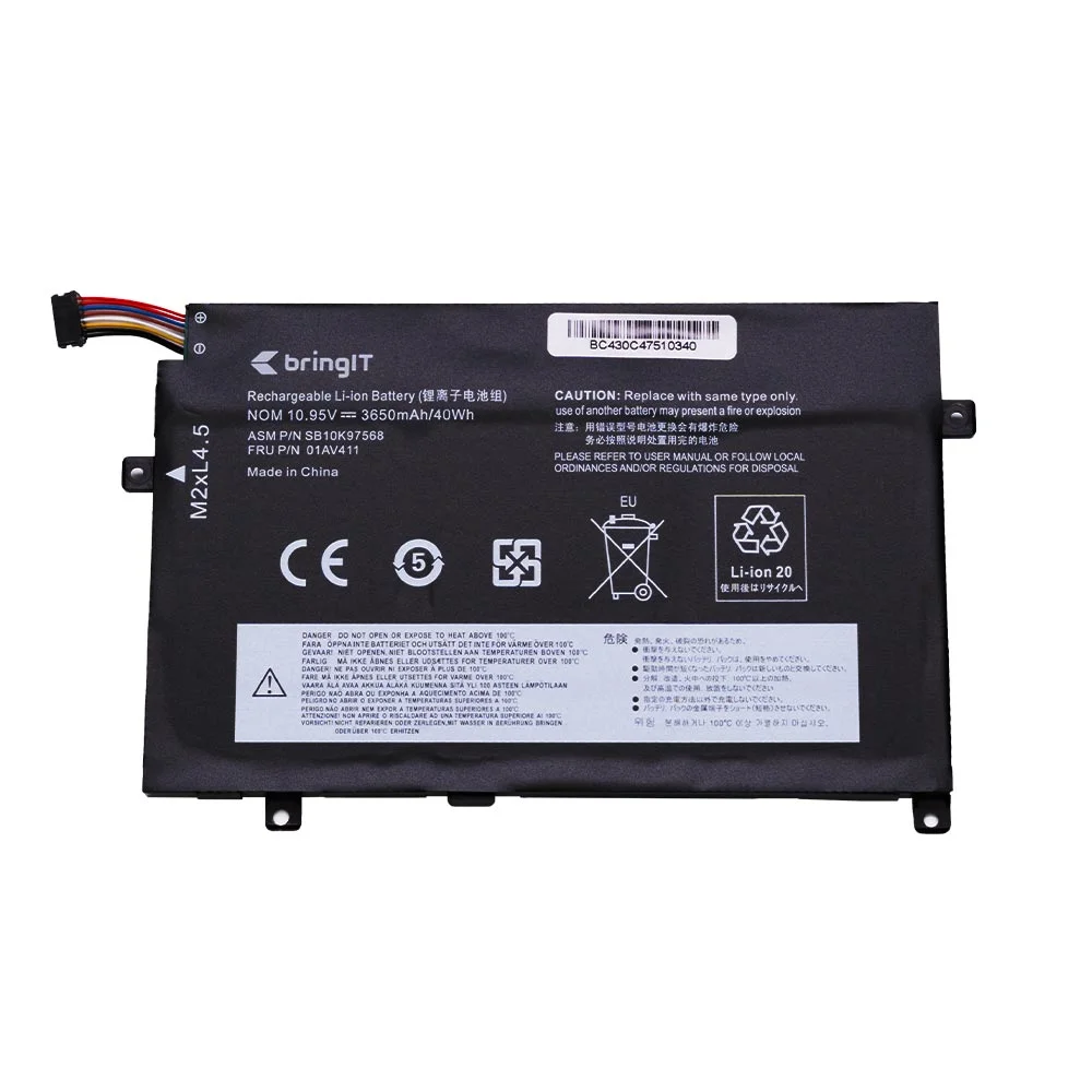 Bateria Para Notebook Lenovo Thinkpad E470c Bateria Para Notebook Lenovo Thinkpad E470c