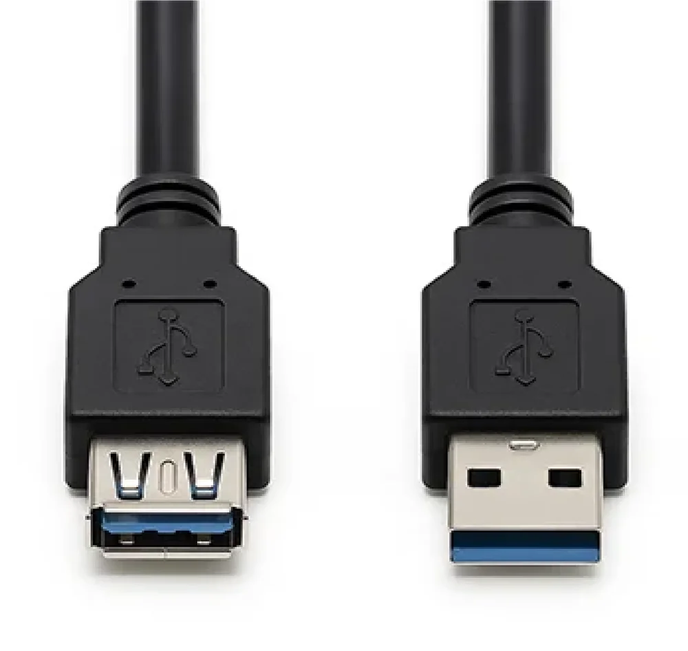 Imagem 2 de 3 do produto Cabo Usb A Macho Para Usb A Fêmea 3m 3.0