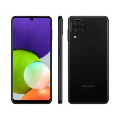 Usado -  Samsung A22 128 Gb Preto - Muito Bom