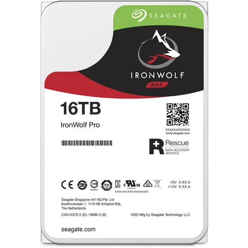 Seagate IronWolf Pro 3.5インチ 16TB 2個セット HD Seagate IronWolf Pro 16TB NAS SATA6 7200RPM 256MB 3.5