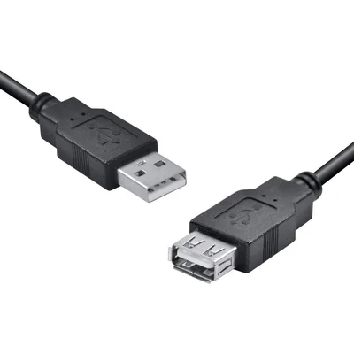 Cabo Usb A Macho X Usb A Fêmea 2.0 - 1.8m Extensor -
