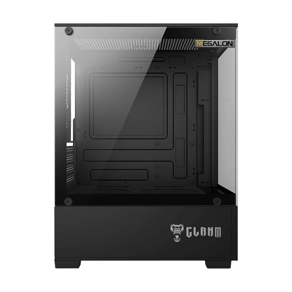 Imagem 4 de 5 do produto Gabinete Clanm Night Megalon Micro-ATX Mini Tower Preto