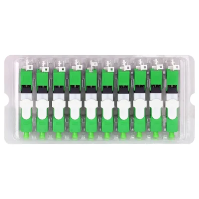 Conector Fast Sc/apc C/ Clip E Trava Cf-5204a-a Embalagem