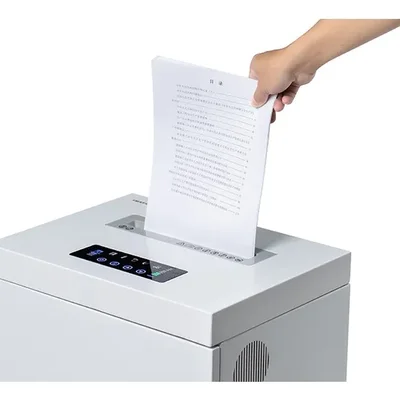 Fragmentadora Papel N8 Frt Micro Corte P5 Alta Segurança Uso Contínuo 20 Folhas 70l 220v