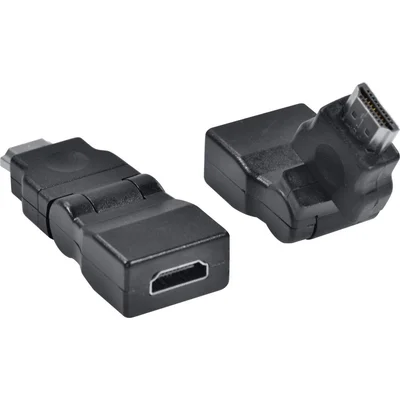 Adaptador HDMI Femea X HDMI Macho 360º  Ahhf-a360 - PC / 5