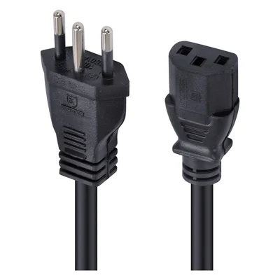 Cabo De Força Tripolar Para Fonte 3x0,75 Mm 250v - 2 Mts (10