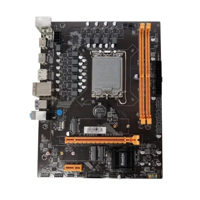 Placa Mãe Intel LGA 1700 H610 Brazil PC, 12ª 13ª 14ª Geração, Oem