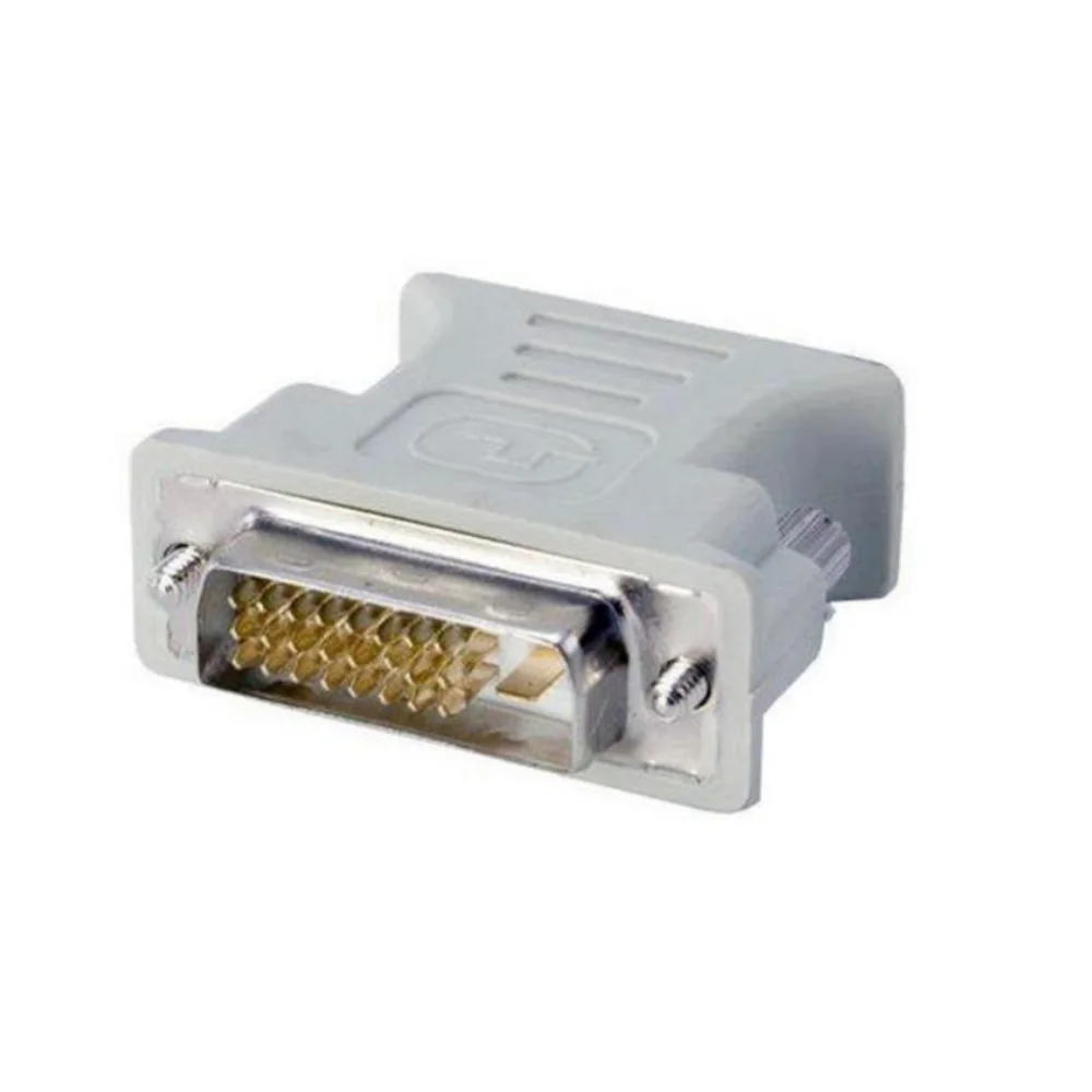 Imagem 2 de 3 do produto Adaptador Dvi Macho - Vga Fêmea, 24+1 Oem