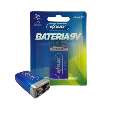 Bateria 9v Alcalina Knup, Pil0062kp