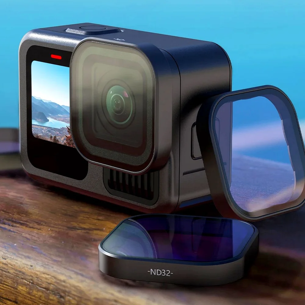 Imagem 4 de 5 do produto Kit Filtros Nd8/16/32/64 + Cpl Para Gopro 13/12/11/10/9 - Telesin