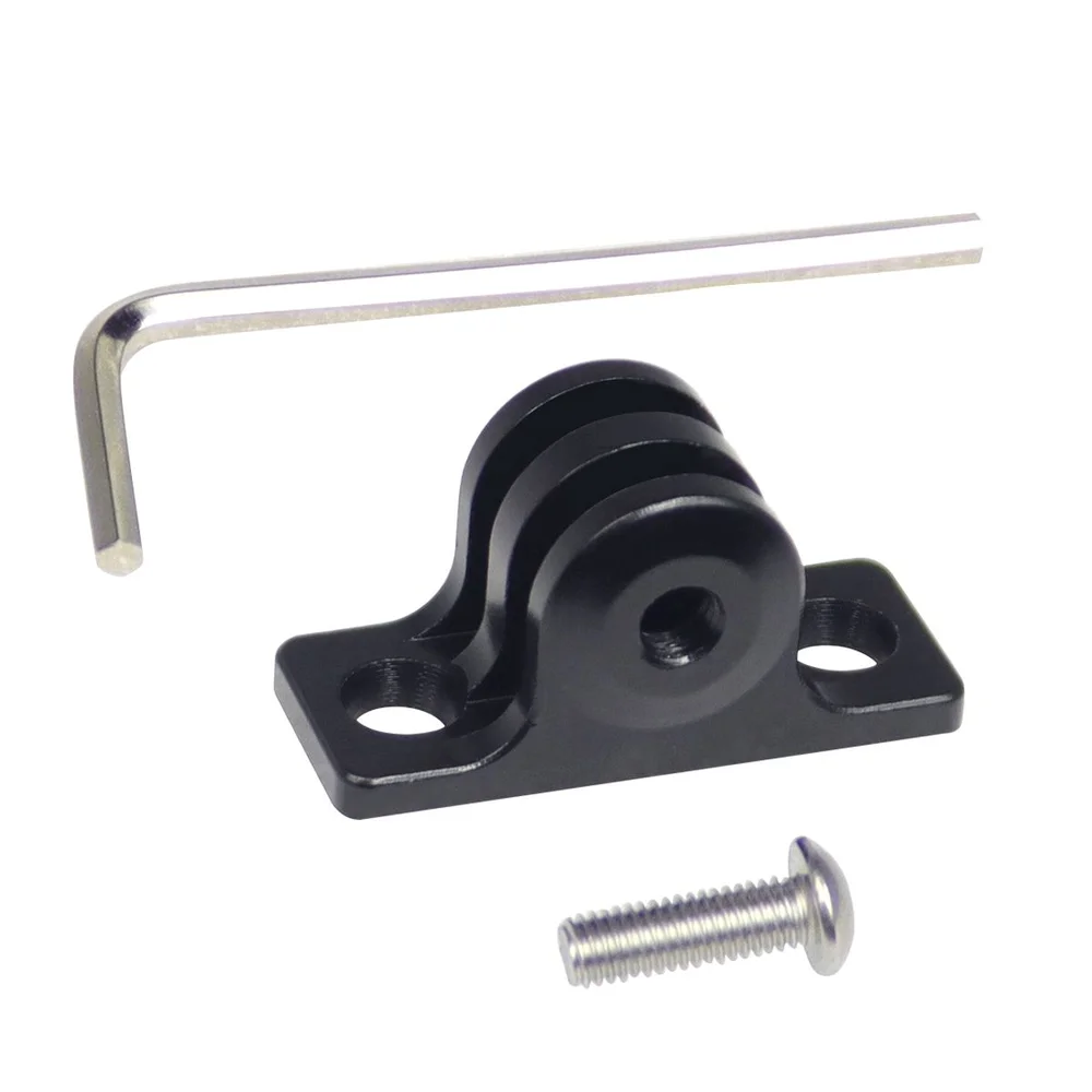 Imagem 2 de 5 do produto Suporte Adaptador Em Alumínio Para Câmeras Gopro E Similares