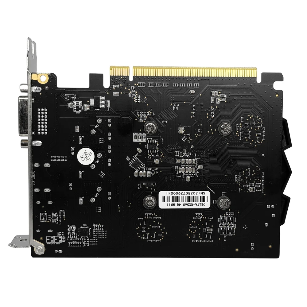 Placa De Vídeo Gamer Amd Radeon Rx 560, 4gb GDDR5 128bit, Clock 1300mhz Aitek - Delta-rx560 5