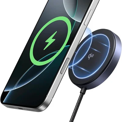 Carregador Ugreen Qi2 15w Magsafe Cabo Usb-c De 1,5 M, Sem Fio