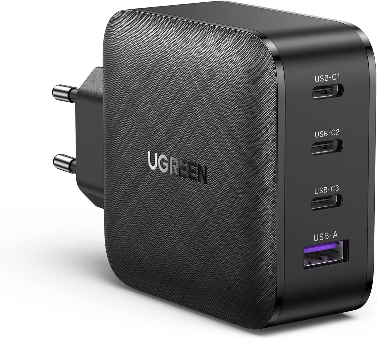 Carregador Rápido Ugreen Gan 65w (4 Em 1) Suporta 45w 25w Pd 3.0, Qc 4+/3.0,