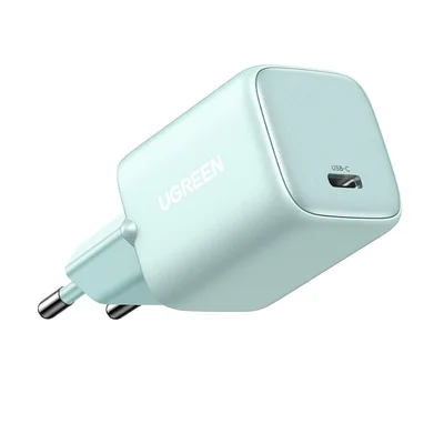 Carregador Usb-c Ugreen Nexode 30w Gan Suporta 25w 20w Power Delivery 3.0, Pps, Quick Charge 4.0+/3.0 E Fcp, (verde)