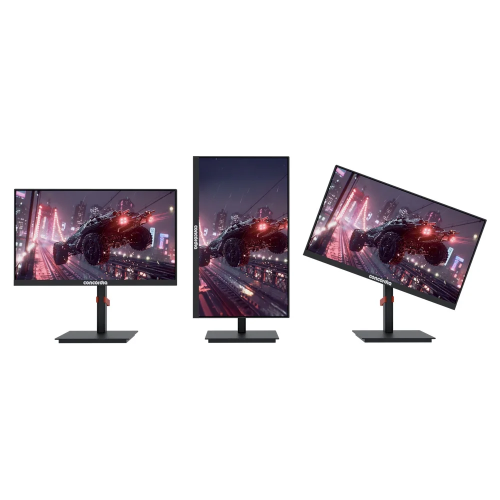 Monitor Concórdia Gamer P2402 24'' Ips 100hz Full Hd Vga HDMI Com Ajuste Altura/rotação Monitor Concórdia Gamer P2402 24'' Ips 100hz Full Hd Vga HDMI Com Ajuste Altura/rotação