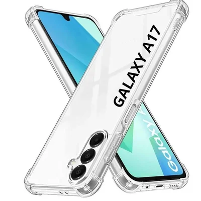 Capa Capinha Antishock Reforçada Transparente Para Samsung Galaxy A17