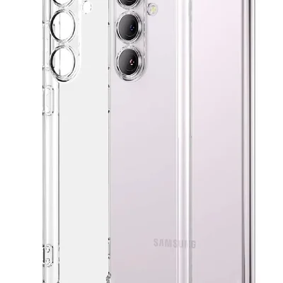 Capa Capinha Antishock Reforçada Transparente Para Galaxy S25 Fe 6.7