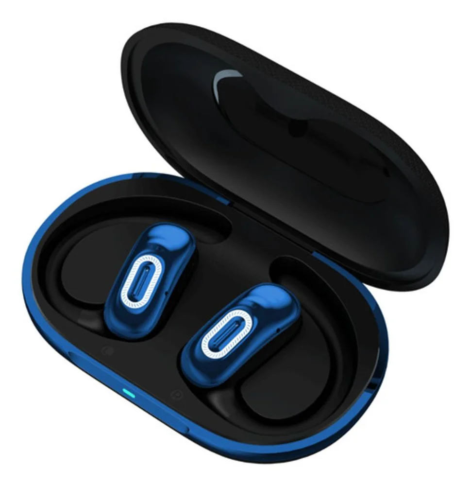 Fone Bluetooth Sem Fio Com Estojo E Encaixe Confortável Preto 7