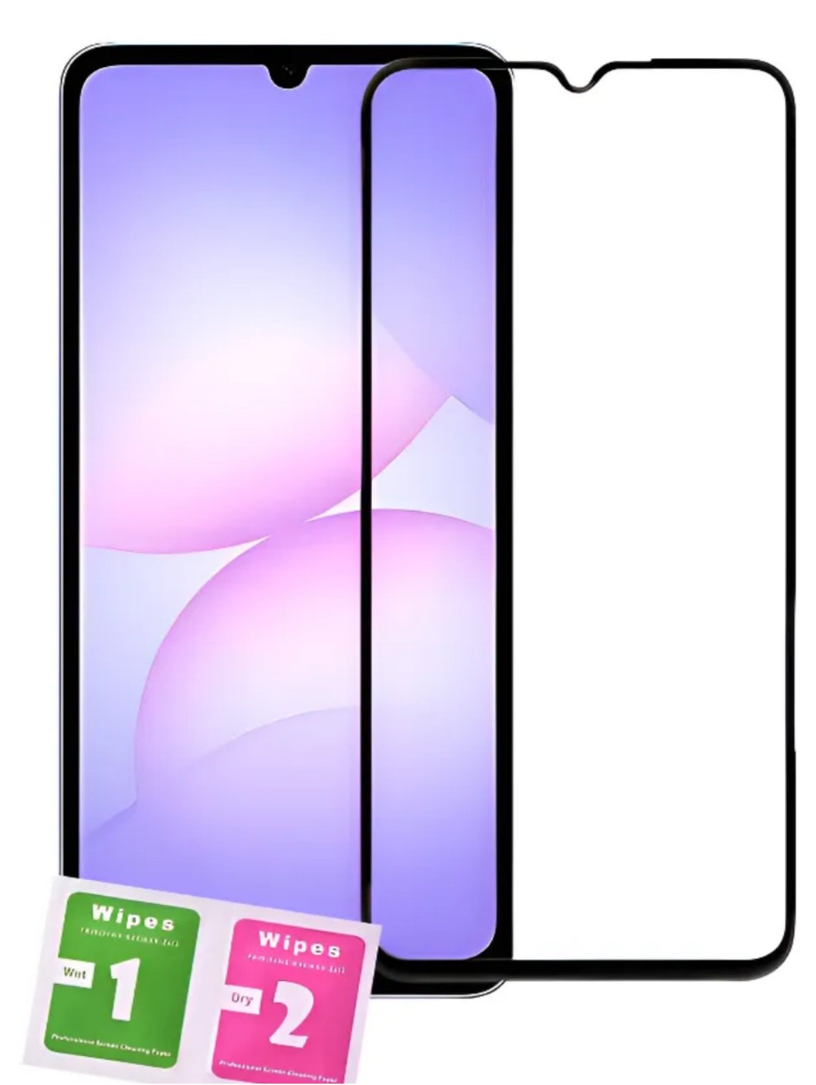 Película De Vidro Temperada Anti Risco 3d 9d Para Samsung Galaxy A07