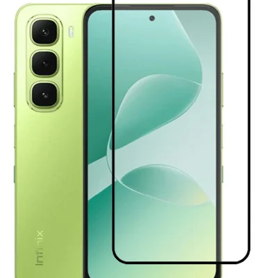 Película De Vidro Temperada Anti Risco 3d 9d Para Infinix Hot 60i 4g
