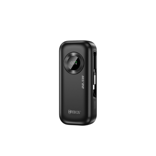 Carregador Portátil Power Bank 10000mah 22.5w Cabo Tipo-c - Preto