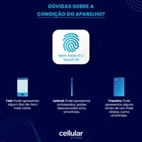 Usado Iphone 11 128 GB Branco Sem Touch / Face Id 14