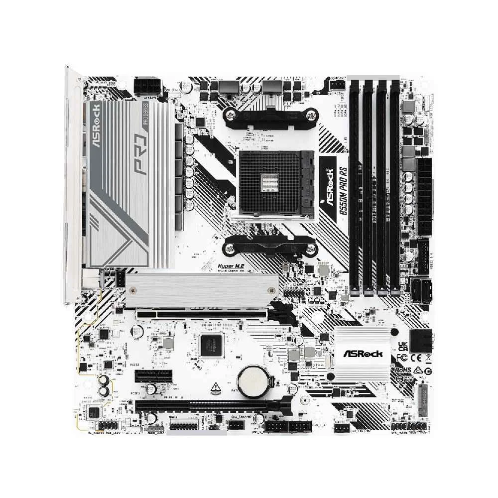 Imagem 5 de 5 do produto Placa Mãe Asrock B550m Pro Rs Am4 4xDDR4 Chipset Amd B550 Matx