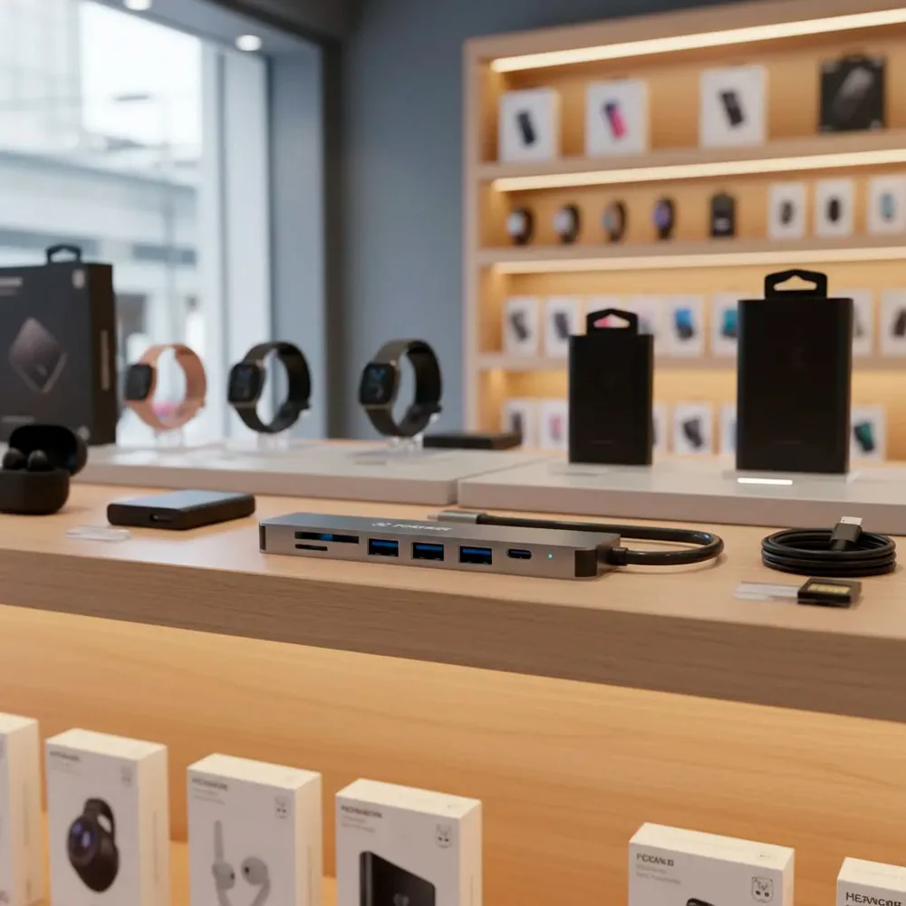 Imagem 3 de 5 do produto Hub Usb-c 7 Portas Fortrek Dc75