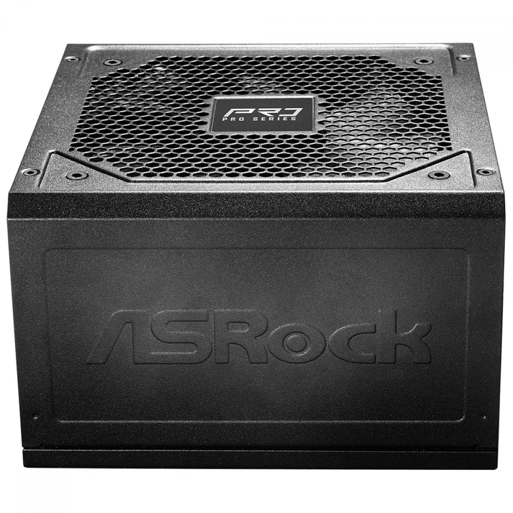 Imagem 2 de 5 do produto Fonte Asrock Pro, 750w, 80 Plus Bronze, Atx 3.1, PCie 5.1, Pfc Ativo, Preto, Pro-750b