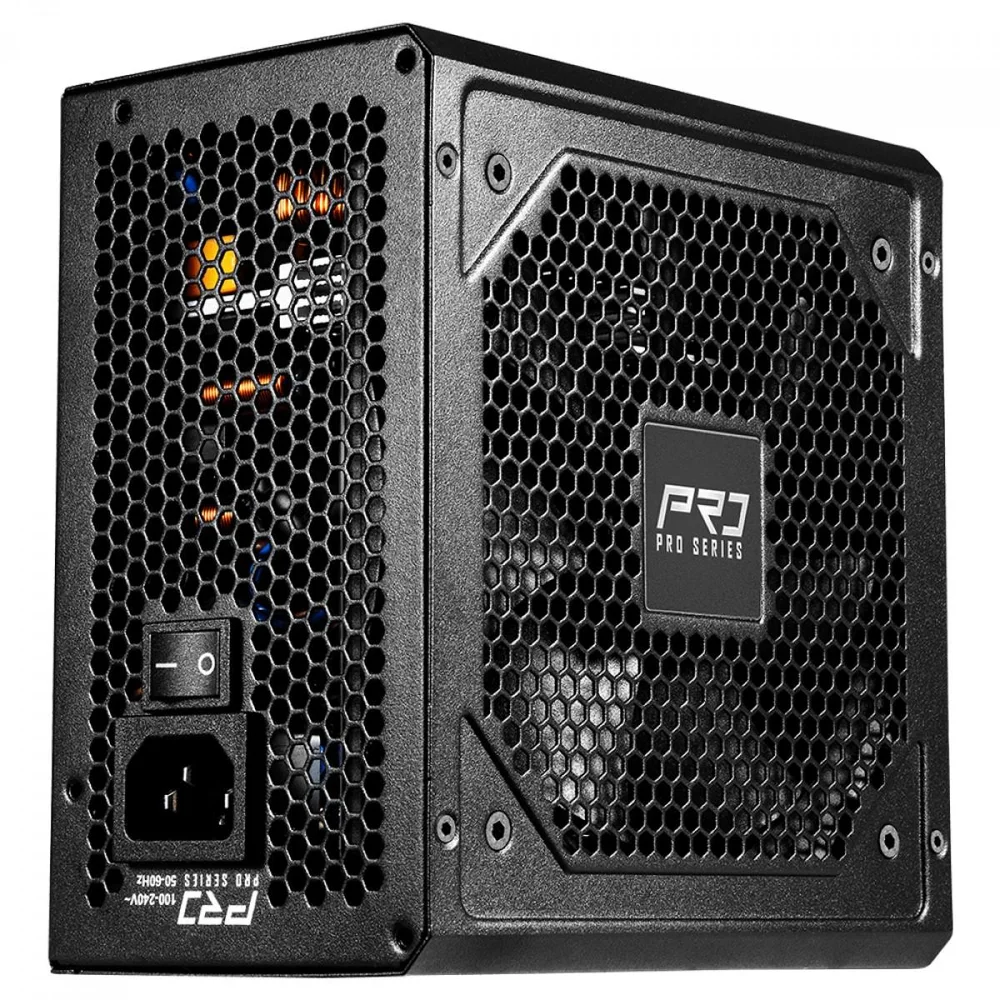Imagem 5 de 5 do produto Fonte Asrock Pro, 750w, 80 Plus Bronze, Atx 3.1, PCie 5.1, Pfc Ativo, Preto, Pro-750b