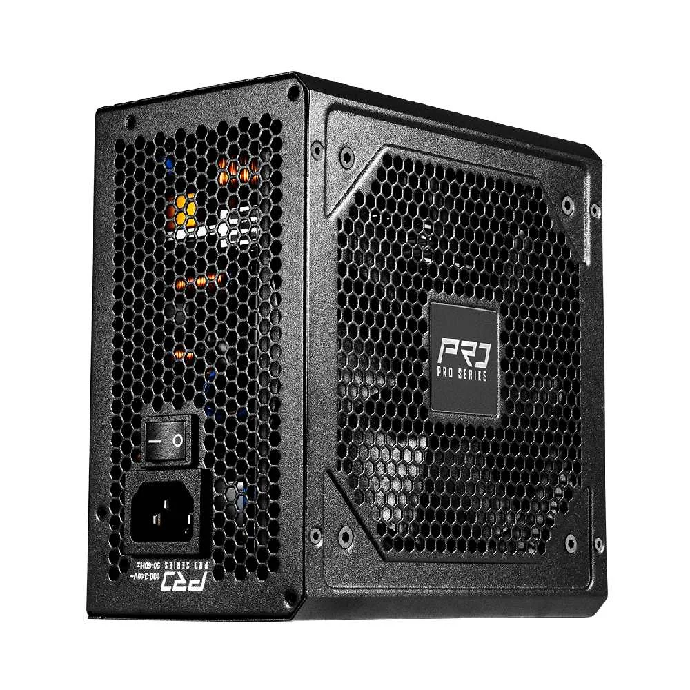 Imagem 2 de 5 do produto Fonte De Alimentação Asrock Pro 650w 80 Plus Bronze Pfc Ativo C/cabo - Pro-650b