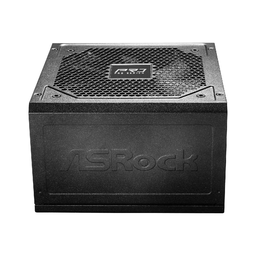 Imagem 3 de 5 do produto Fonte De Alimentação Asrock Pro 650w 80 Plus Bronze Pfc Ativo C/cabo - Pro-650b