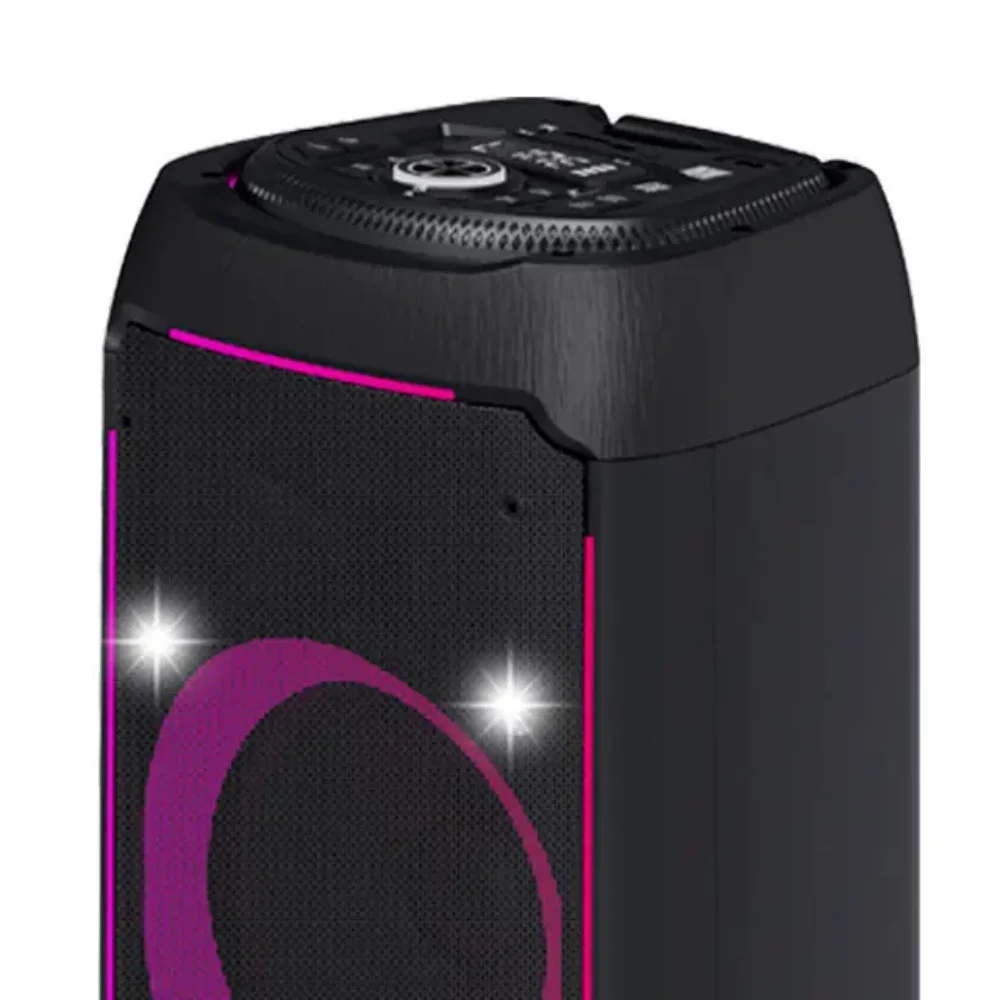 Imagem 3 de 4 do produto Caixa De Som Sumay Cap49 Energy Box 1600w Bluetooth Preta