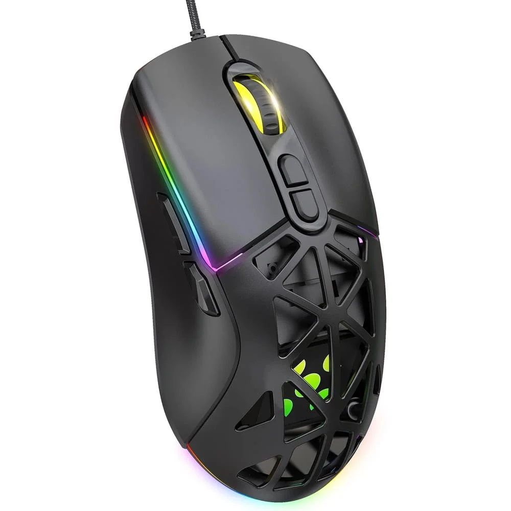 Imagem 2 de 5 do produto Mouse Gamer Com Fio Fortrek Striker Preto