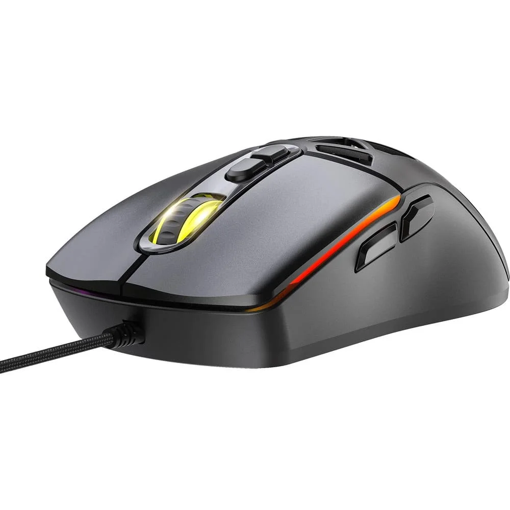 Imagem 3 de 5 do produto Mouse Gamer Com Fio Fortrek Striker Preto