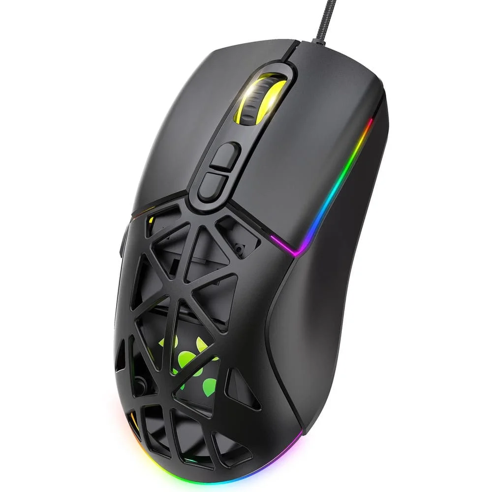 Imagem 5 de 5 do produto Mouse Gamer Com Fio Fortrek Striker Preto
