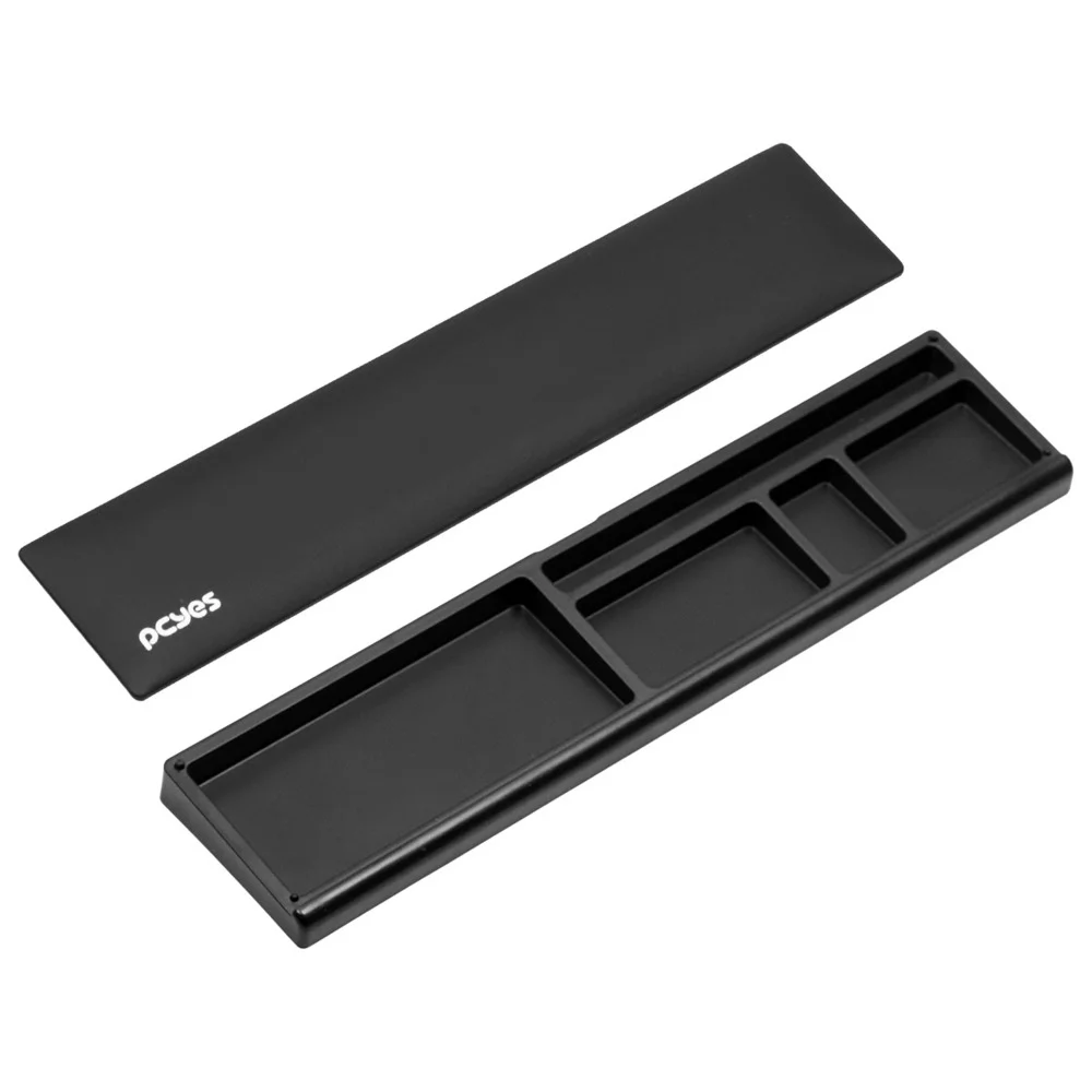 Imagem 2 de 5 do produto Apoio De Pulso Ergonomico PCyes Com Organizador - 355 X 80 Mm - Aporg01
