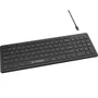 Teclado Sem Fio Office Fortrek Kb11 Full Bluetooth Preto