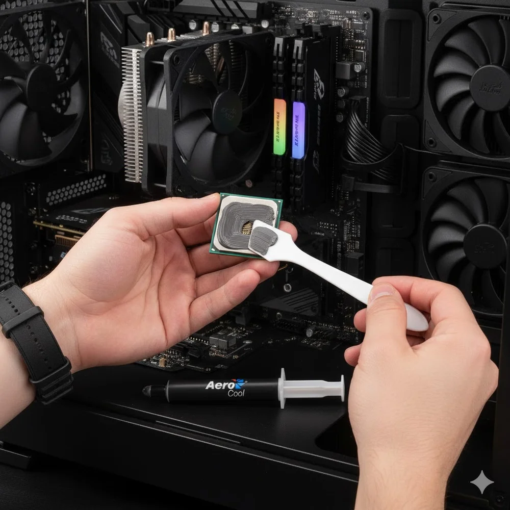 Imagem 2 de 2 do produto Pasta Térmica Gamer Baraf Seringa 2g Aerocool